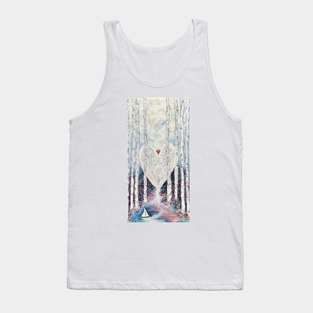 Serenity. Tank Top by Jerika Renee Art 